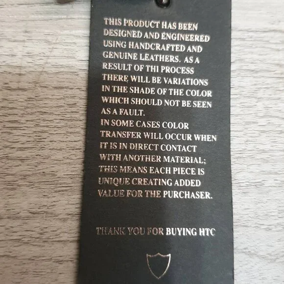 Italian HTC L.A Leather Handbag Paisley Red Black Small Casual Formal Purse Gift - Picture 8 of 10